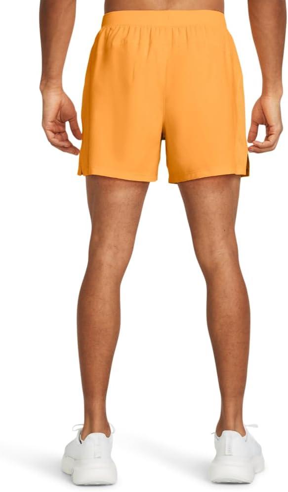 image:imageUnder Armour Mens Launch Run 5 Shorts803 Nova Orange Nova Orange Reflective