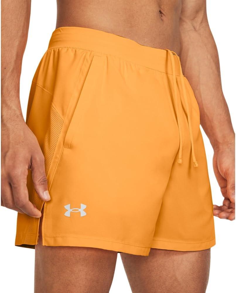 image:imageUnder Armour Mens Launch Run 5 Shorts803 Nova Orange Nova Orange Reflective