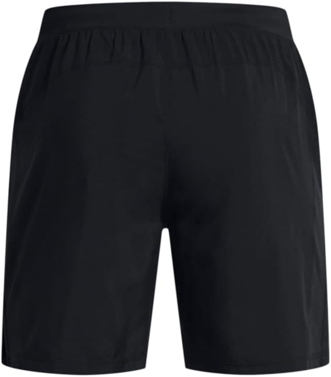 image:imageUnder Armour Mens Launch Stretch Woven 2in1 Shorts001 Black Black Reflective