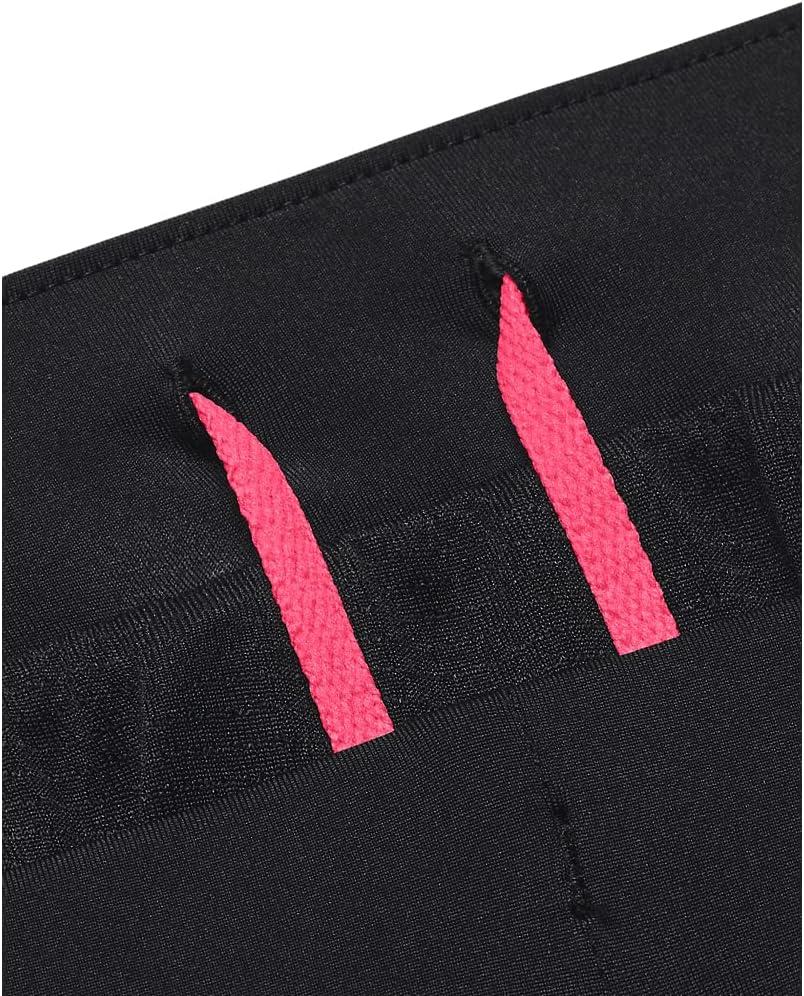 image:imageUnder Armour Mens Launch Stretch Woven 2in1 Shorts007 Black Pink Shock Reflective