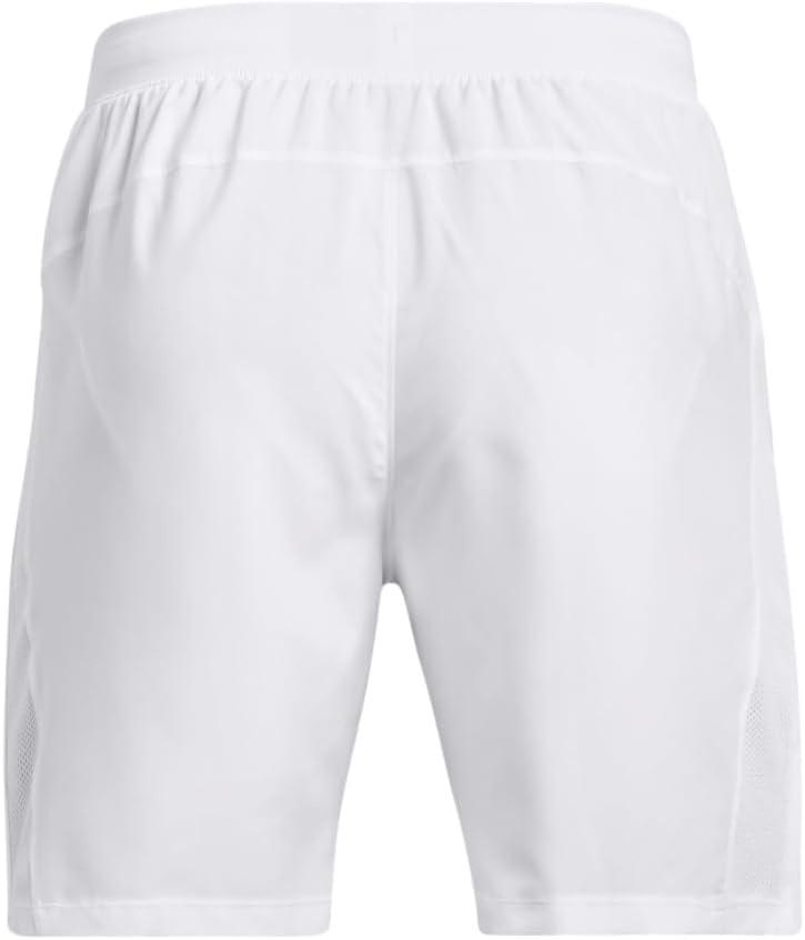 image:imageUnder Armour Mens Launch Stretch Woven 2in1 Shorts100 White White Reflective