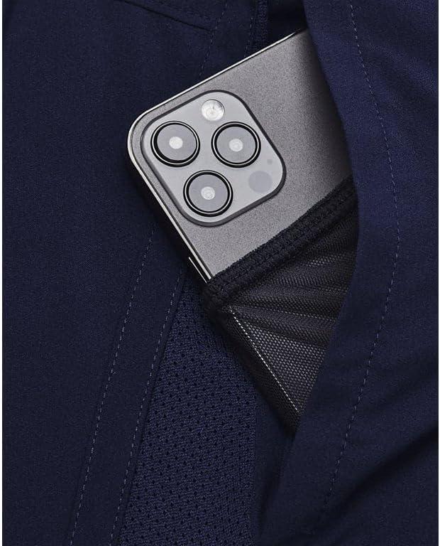 image:imageUnder Armour Mens Launch Stretch Woven 2in1 Shorts411 Midnight Navy Midnight Navy Reflective