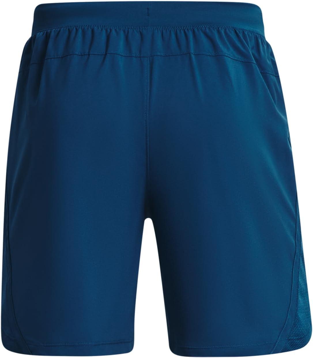 image:imageUnder Armour Mens Launch Stretch Woven 2in1 Shorts426 Varsity Blue Varsity Blue Reflective