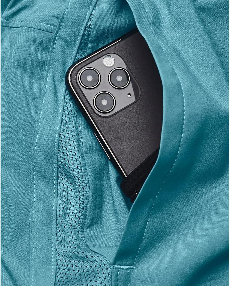 image:imageUnder Armour Mens Launch Stretch Woven 2in1 Shorts433 Glacier Blue Glacier Blue Reflective