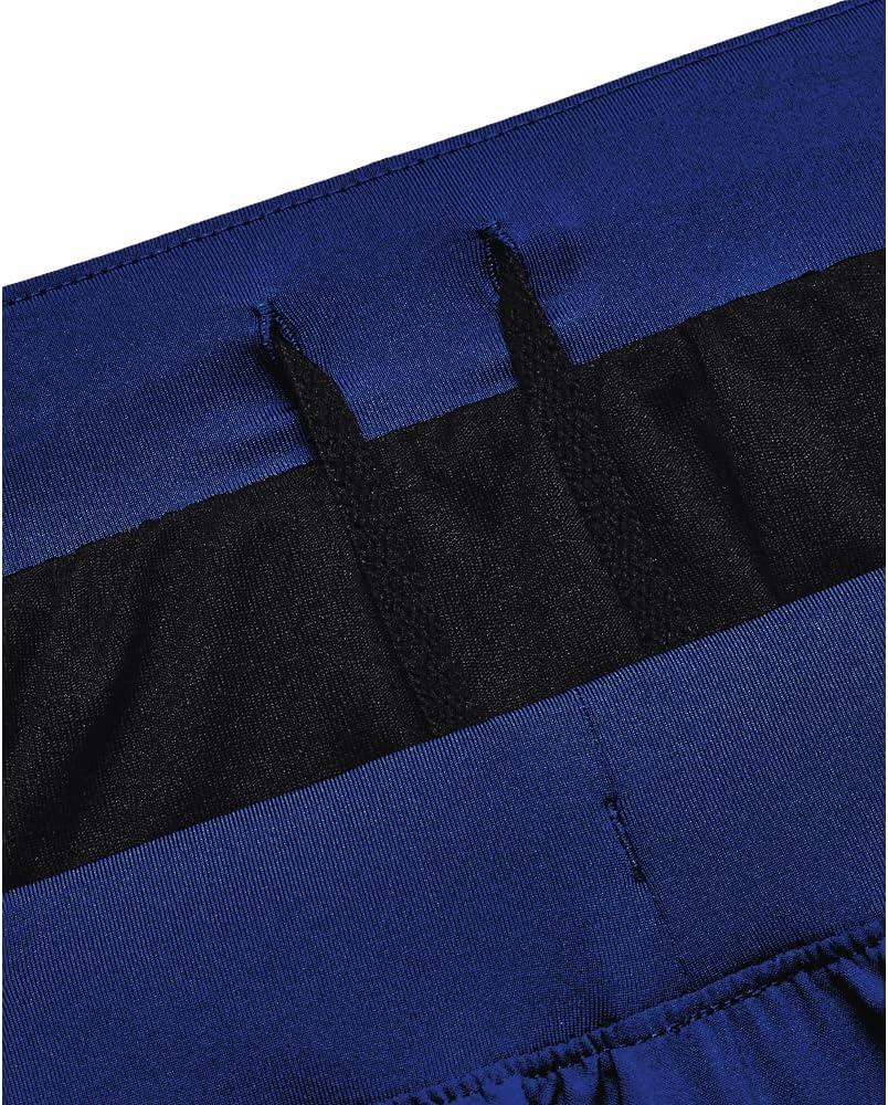 image:imageUnder Armour Mens Launch Stretch Woven 2in1 Shorts471 Blue Mirage Black Reflective