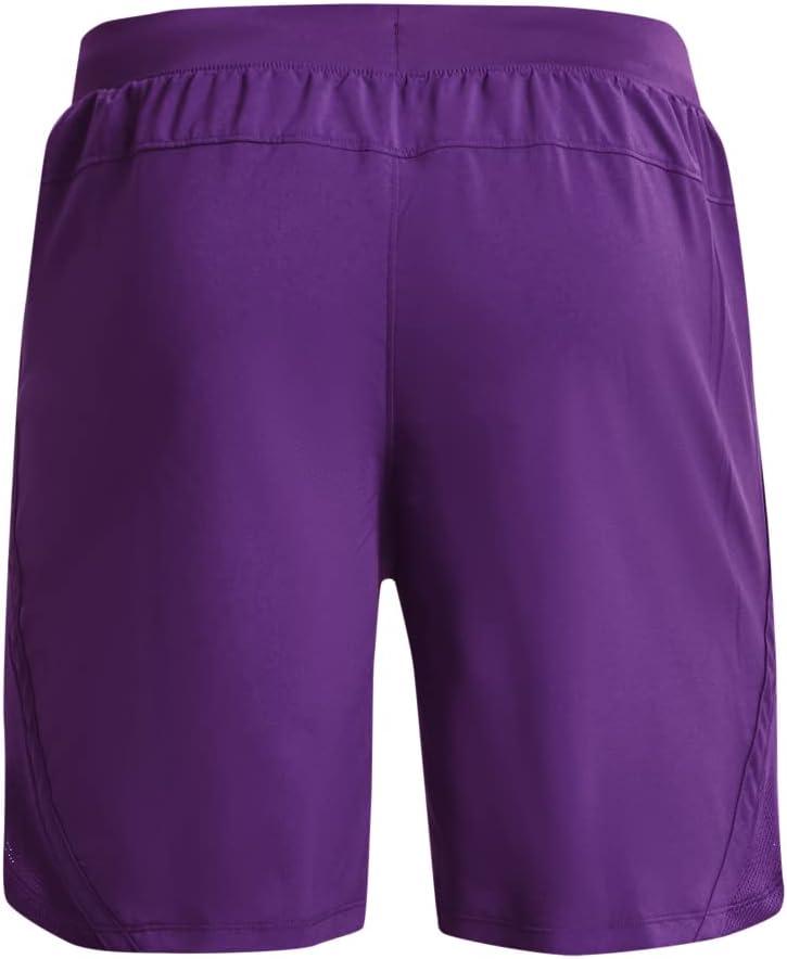 image:imageUnder Armour Mens Launch Stretch Woven 2in1 Shorts522 Galaxy Purple Galaxy Purple Reflective