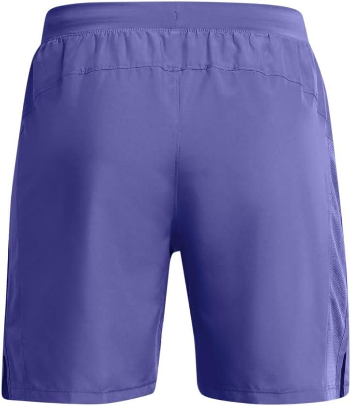 image:imageUnder Armour Mens Launch Stretch Woven 2in1 Shorts561 Starlight Starlight Reflective