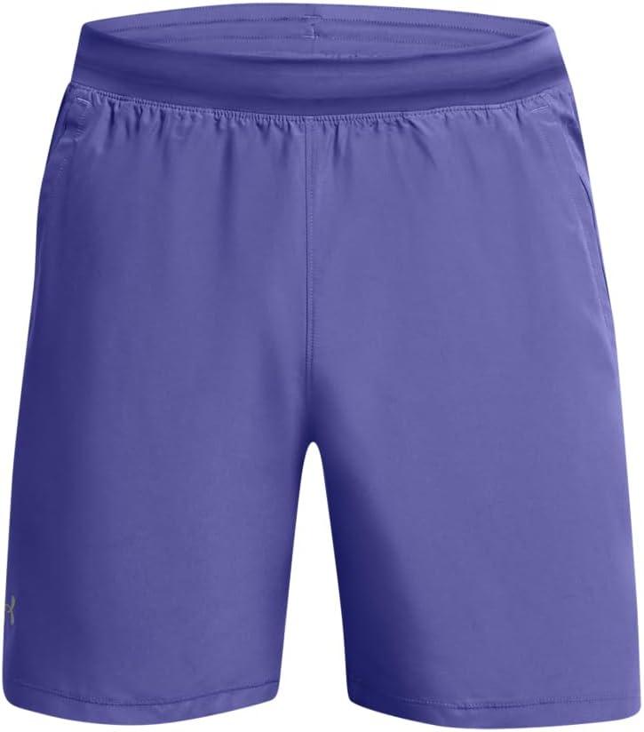 image:imageUnder Armour Mens Launch Stretch Woven 2in1 Shorts561 Starlight Starlight Reflective