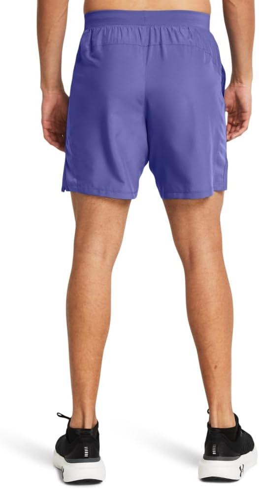 image:imageUnder Armour Mens Launch Stretch Woven 2in1 Shorts561 Starlight Starlight Reflective