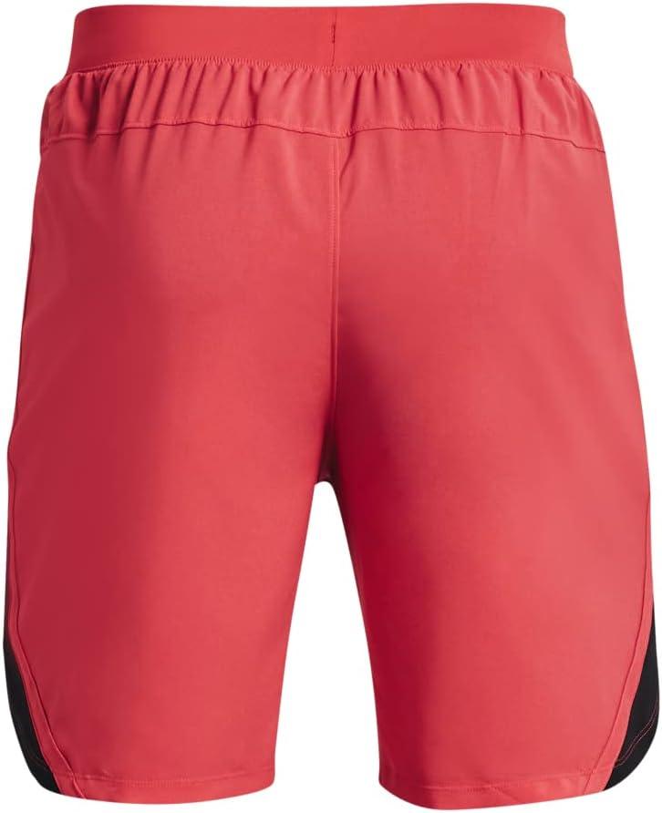 image:imageUnder Armour Mens Launch Stretch Woven 2in1 Shorts638 Chakra Black Reflective