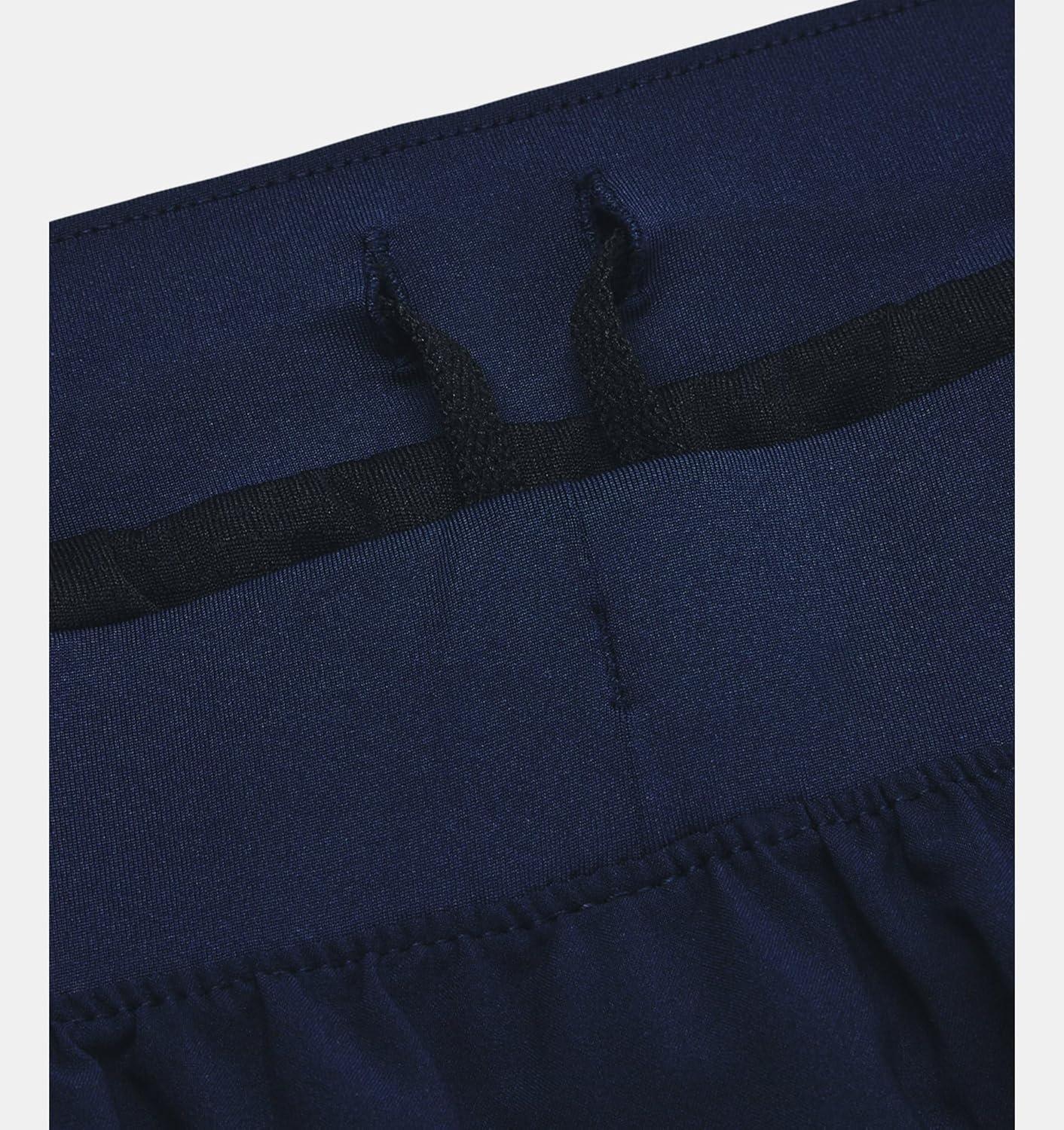 image:imageUnder Armour Mens Launch Stretch Woven 2in1 ShortsAcademy Blue 409Reflective