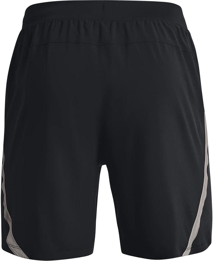 image:imageUnder Armour Mens Launch Stretch Woven 2in1 ShortsBlack 001Reflective