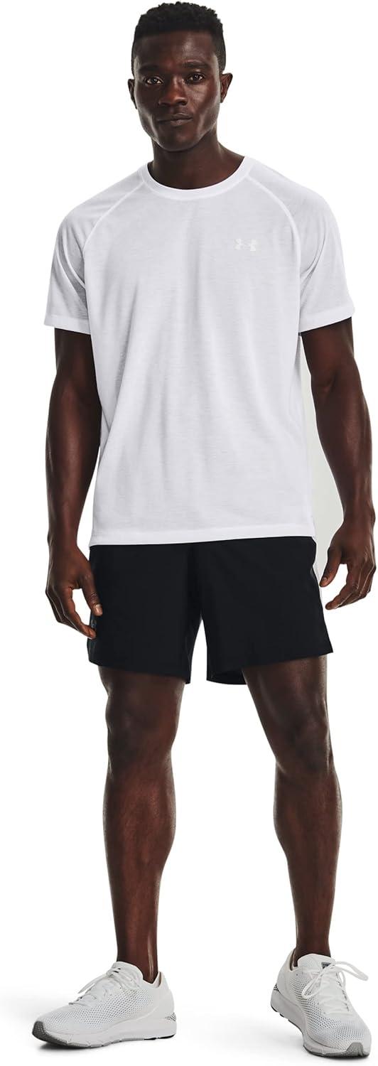 image:imageUnder Armour Mens Launch Stretch Woven 2in1 ShortsBlack 004Reflective