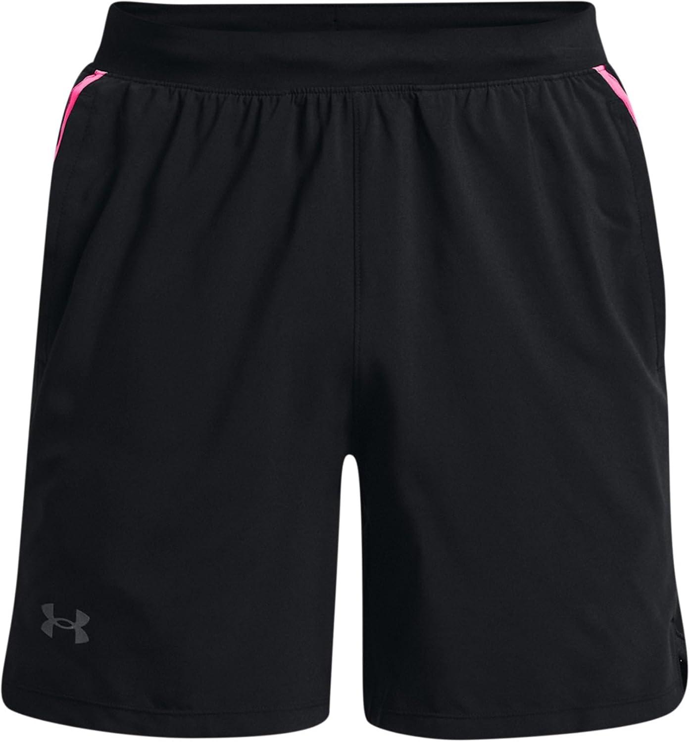image:imageUnder Armour Mens Launch Stretch Woven 2in1 ShortsBlack 005Reflective