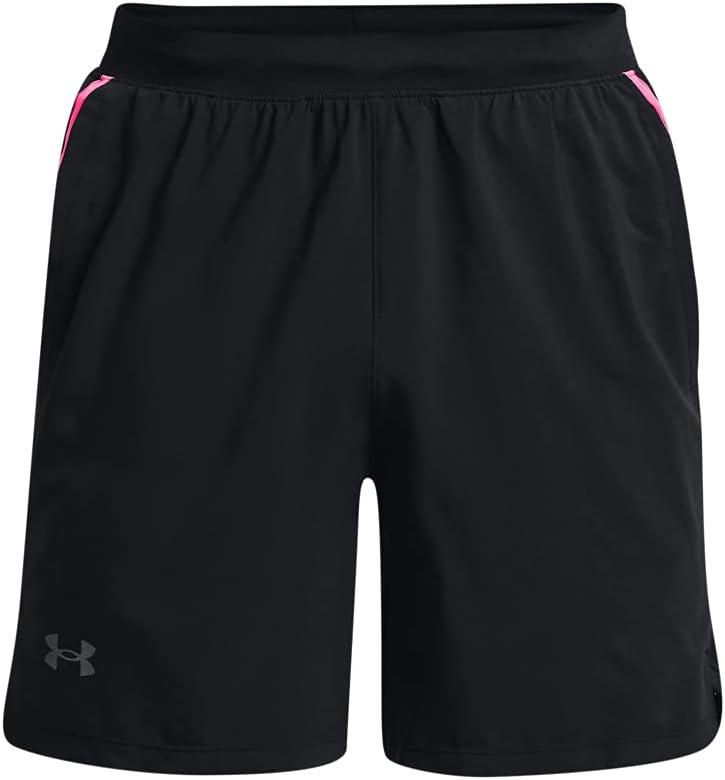 image:imageUnder Armour Mens Launch Stretch Woven 2in1 ShortsBlack 005Reflective