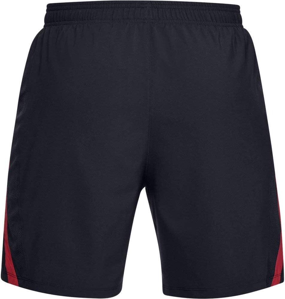 image:imageUnder Armour Mens Launch Stretch Woven 2in1 ShortsBlack Aruba Red