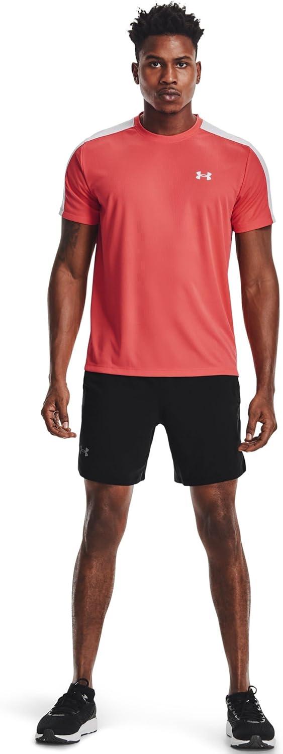 image:imageUnder Armour Mens Launch Stretch Woven 2in1 ShortsBlackReflective