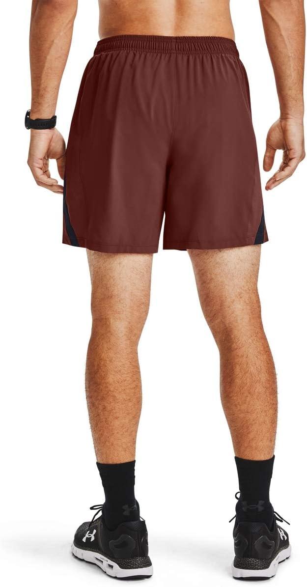 image:imageUnder Armour Mens Launch Stretch Woven 2in1 ShortsCinna Red 688Reflective