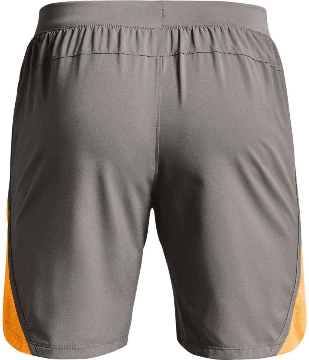 image:imageUnder Armour Mens Launch Stretch Woven 2in1 ShortsConcrete 066Reflective