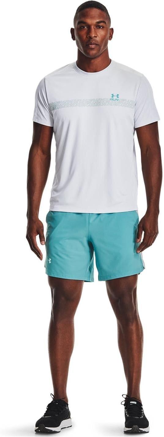 image:imageUnder Armour Mens Launch Stretch Woven 2in1 ShortsCosmos 476Reflective