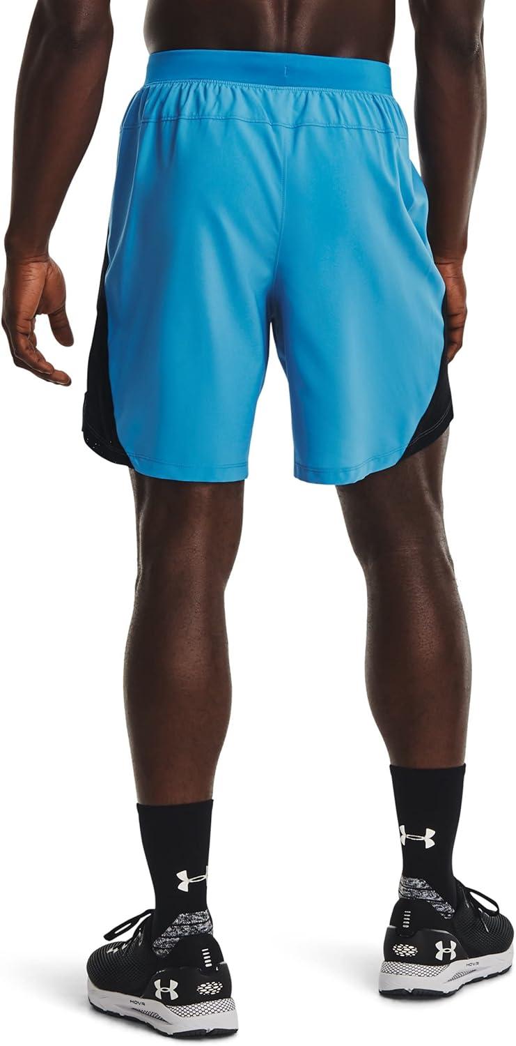 image:imageUnder Armour Mens Launch Stretch Woven 2in1 ShortsCruise Blue 899Reflective
