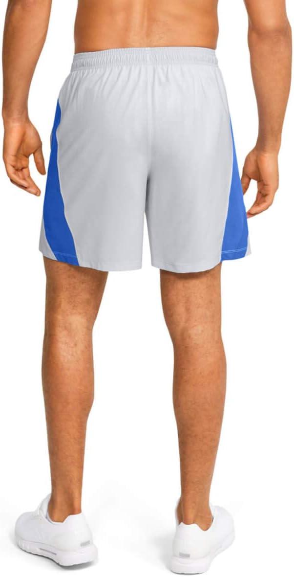 image:imageUnder Armour Mens Launch Stretch Woven 2in1 ShortsHalo Gray 017Reflective