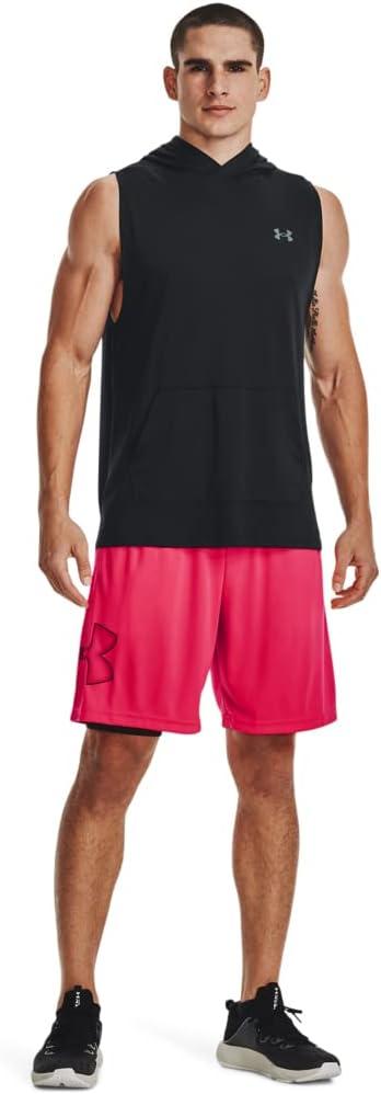 image:imageUnder Armour Mens Launch Stretch Woven 2in1 ShortsPenta Pink 975Reflective