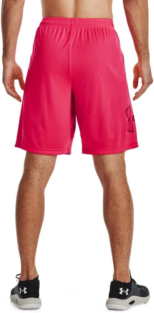 image:imageUnder Armour Mens Launch Stretch Woven 2in1 ShortsPenta Pink 975Reflective