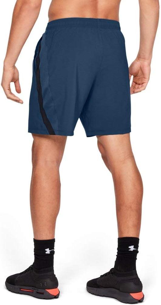 image:imageUnder Armour Mens Launch Stretch Woven 2in1 ShortsPetrol Blue Black