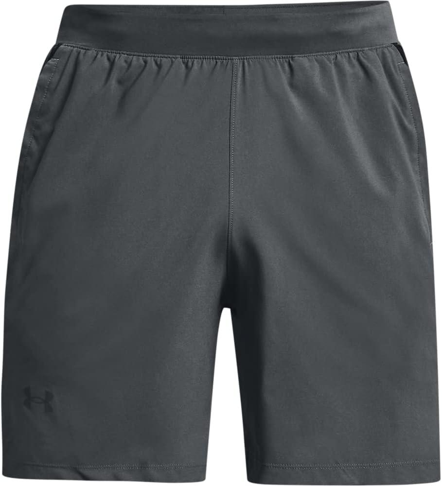 image:imageUnder Armour Mens Launch Stretch Woven 2in1 ShortsPitch GrayReflective