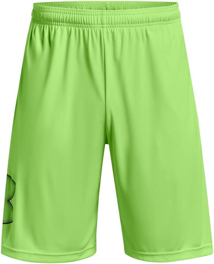 image:imageUnder Armour Mens Launch Stretch Woven 2in1 ShortsQuirky Lime 752Reflective
