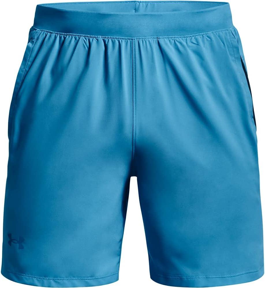 image:imageUnder Armour Mens Launch Stretch Woven 2in1 ShortsRadar Blue 422Reflective
