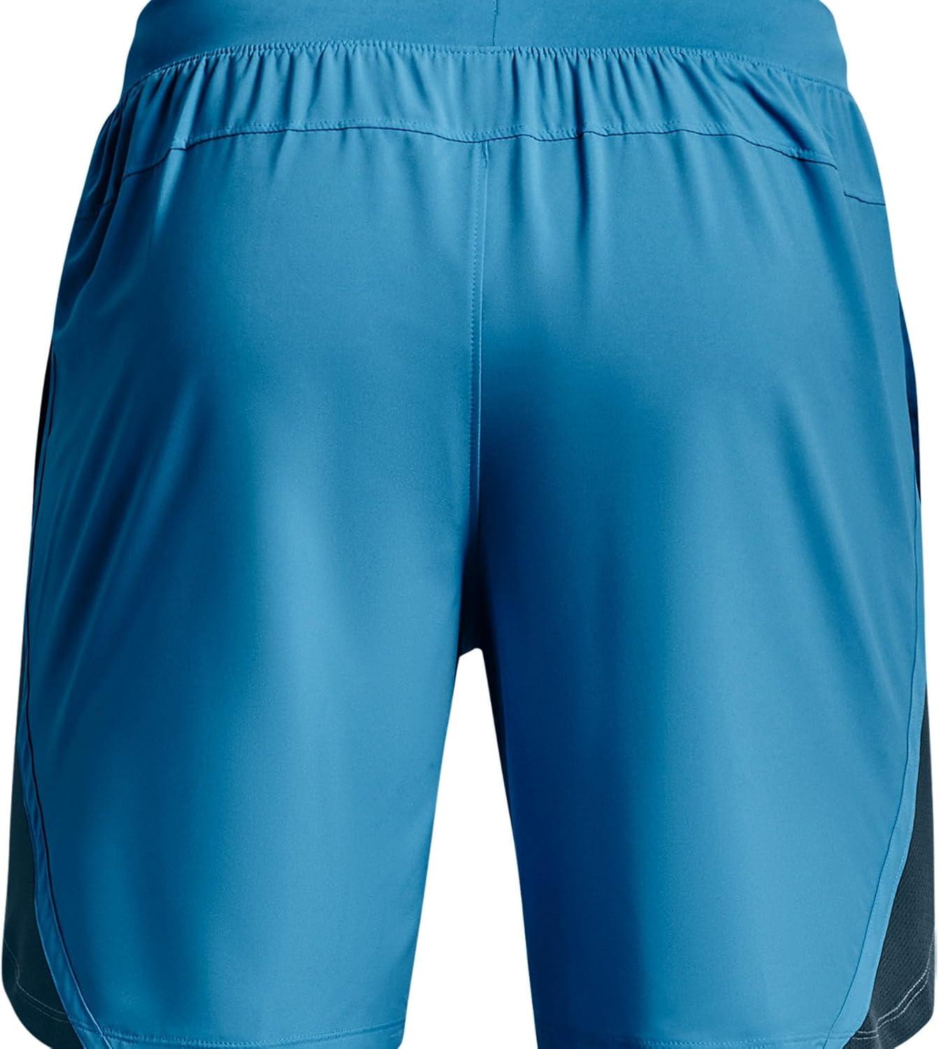 image:imageUnder Armour Mens Launch Stretch Woven 2in1 ShortsRadar Blue 422Reflective