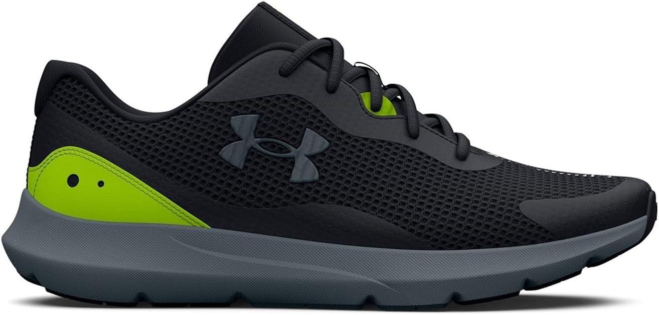 image:imageUnder Armour Mens Surge 3Running Shoe003 BlackLime SurgeGravel