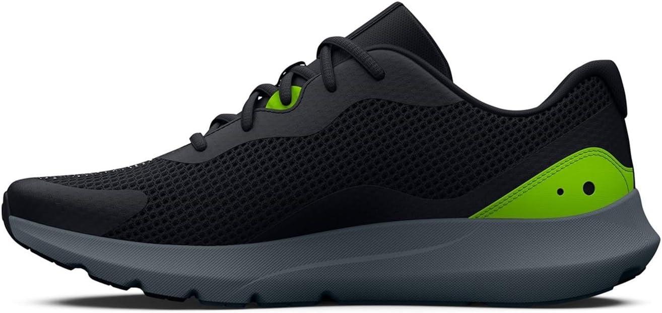 image:imageUnder Armour Mens Surge 3Running Shoe003 BlackLime SurgeGravel
