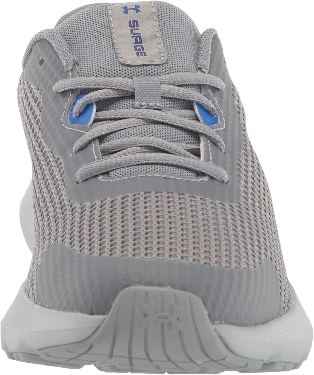 image:imageUnder Armour Mens Surge 3Running Shoe101 SteelVersa BlueBauhaus Blue