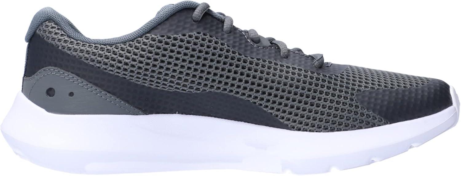 image:imageUnder Armour Mens Surge 3Running Shoe102 Pitch GrayWhiteWhite