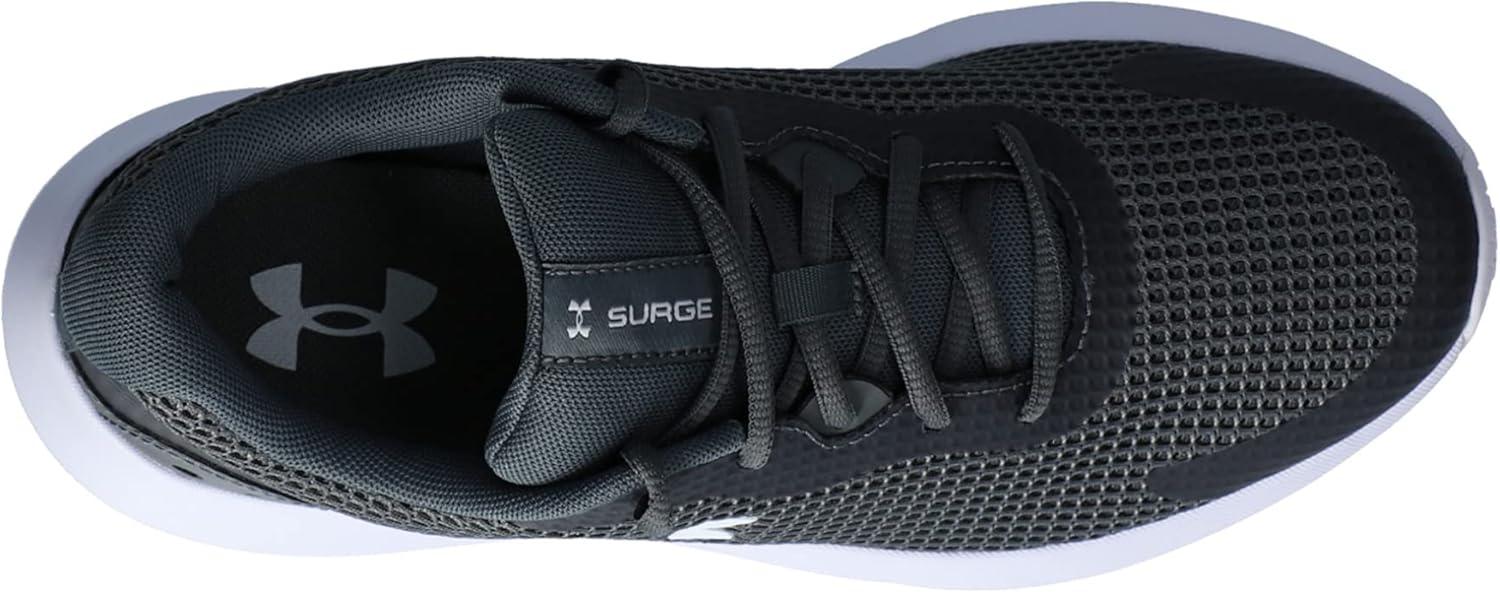 image:imageUnder Armour Mens Surge 3Running Shoe102 Pitch GrayWhiteWhite