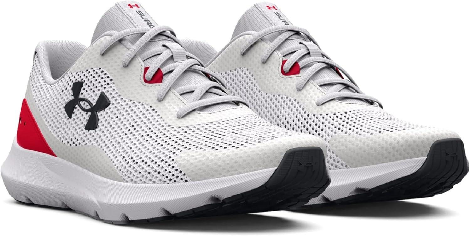 image:imageUnder Armour Mens Surge 3Running Shoe108 WhiteRedBlack