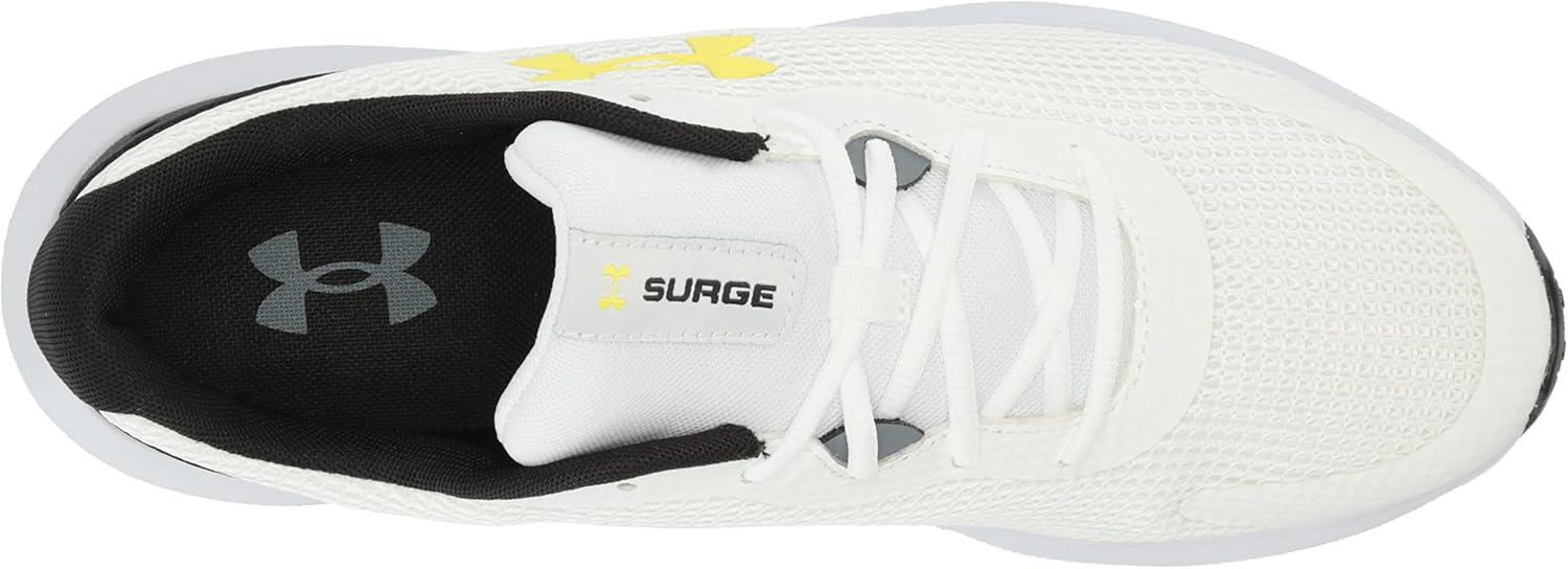image:imageUnder Armour Mens Surge 3Running Shoe109 WhiteGravelStarfruit
