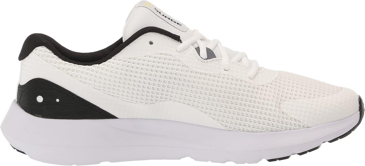 image:imageUnder Armour Mens Surge 3Running Shoe109 WhiteGravelStarfruit