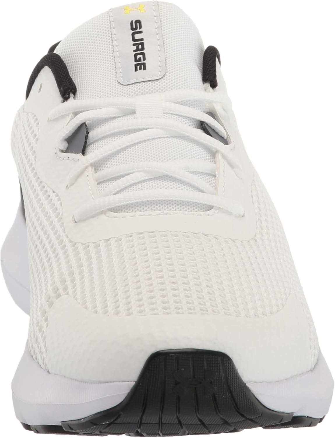 image:imageUnder Armour Mens Surge 3Running Shoe109 WhiteGravelStarfruit
