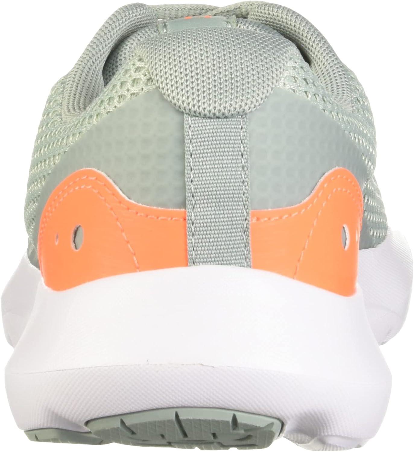 image:imageUnder Armour Mens Surge 3Running Shoe300 Opal GreenPanic OrangeWhite