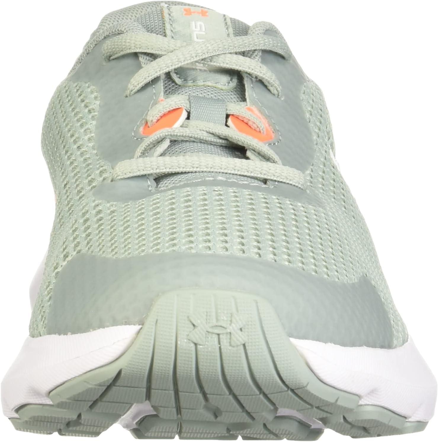 image:imageUnder Armour Mens Surge 3Running Shoe300 Opal GreenPanic OrangeWhite