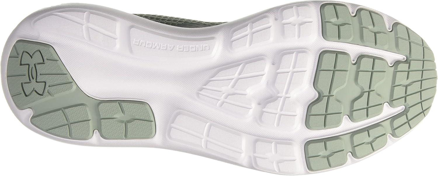 image:imageUnder Armour Mens Surge 3Running Shoe300 Opal GreenPanic OrangeWhite