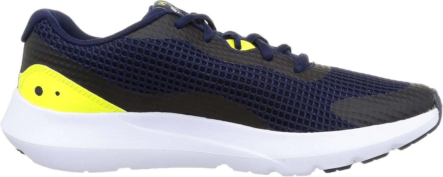 image:imageUnder Armour Mens Surge 3Running Shoe402 Midnight NavyYellow RayWhite