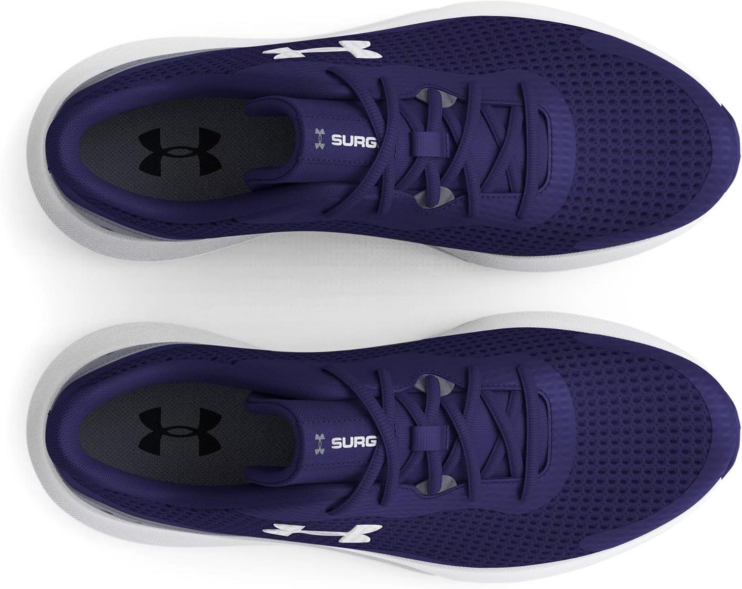 image:imageUnder Armour Mens Surge 3Running Shoe500 Sonar BlueSteelHalo Gray