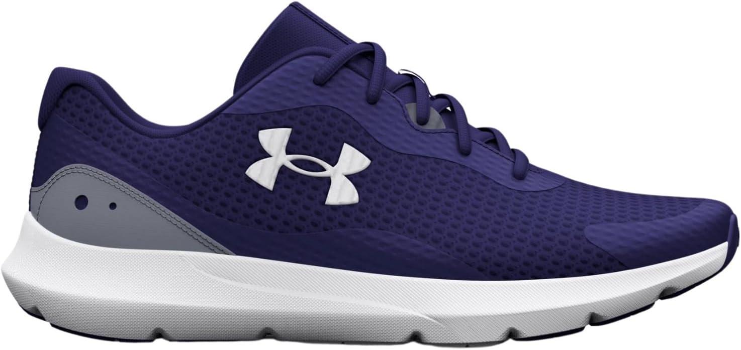 image:imageUnder Armour Mens Surge 3Running Shoe500 Sonar BlueSteelHalo Gray
