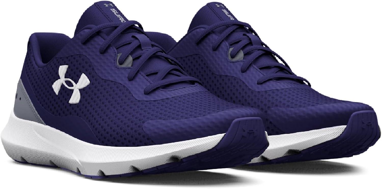 image:imageUnder Armour Mens Surge 3Running Shoe500 Sonar BlueSteelHalo Gray