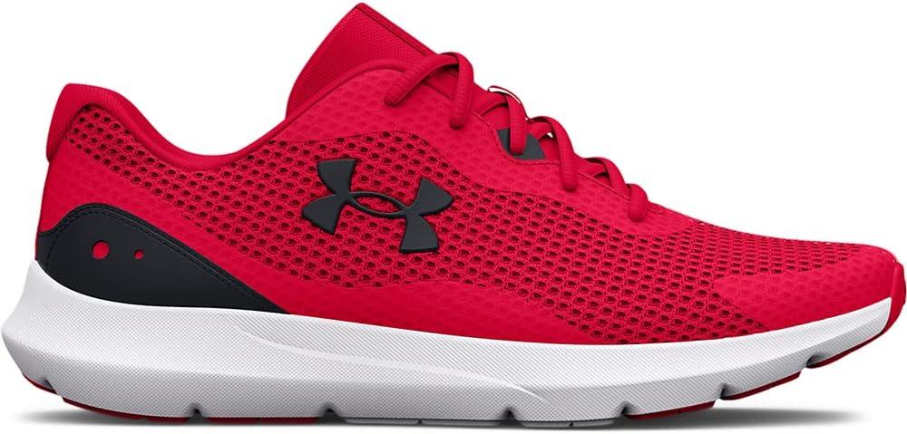 image:imageUnder Armour Mens Surge 3Running Shoe602 RedWhiteWhite